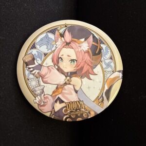 Genshin Impact Diona Badge / Pin Anime
